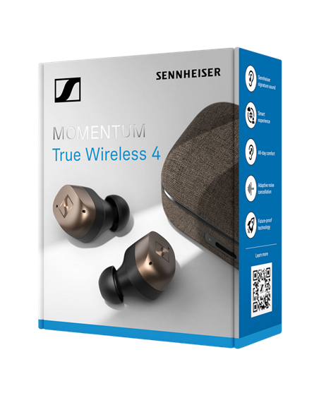 Наушники Sennheiser Momentum 4 TWS, Черный | Медный