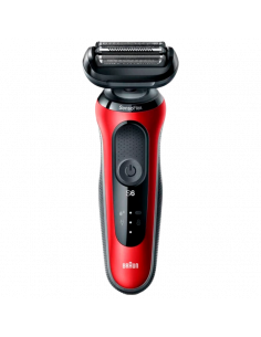 Aparat de ras electric Braun Series 61-R1200s, Roșu