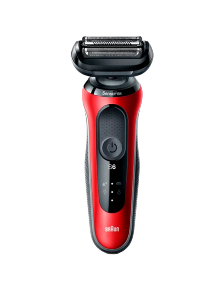 Электробритва мужская Braun Series 61-R1200s, Красный