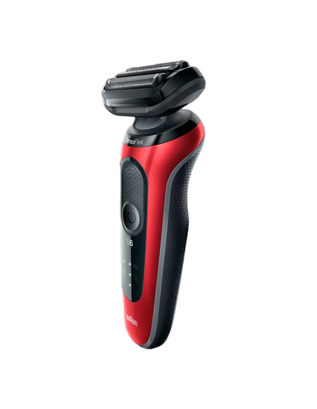 Aparat de ras electric Braun Series 61-R1200s, Roșu