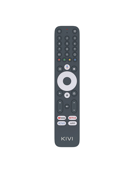 43" LED SMART Телевизор KIVI 43U710QB, 3840x2160 4K UHD, Google TV, Чёрный