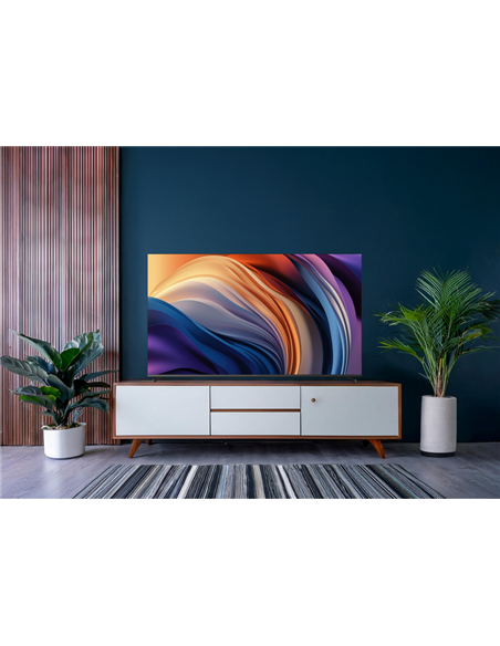 65" LED SMART TV KIVI 65U710QB, 3840x2160 4K UHD, Google TV, Negru