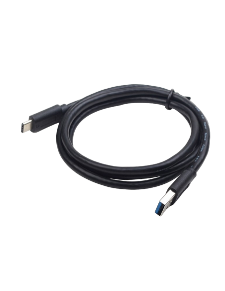 Кабель для зарядки и синхронизации Cablexpert CCP-USB3-AMCM-1M, USB Type-A/USB Type-C, 1м, Чёрный