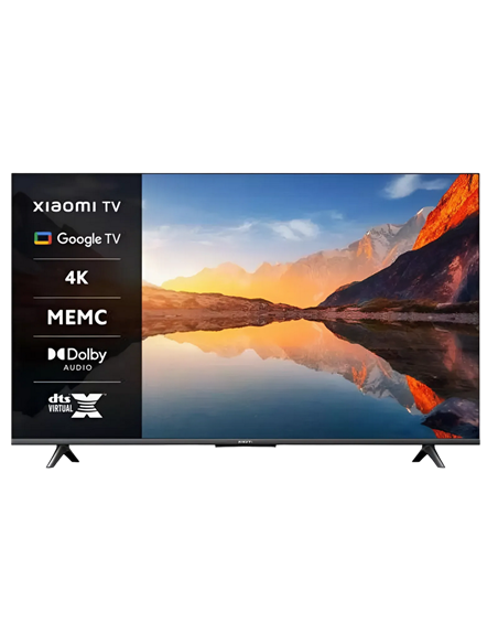 50" LED SMART Телевизор Xiaomi ELA5489EU, 3840x2160 4K UHD, Google TV, Чёрный