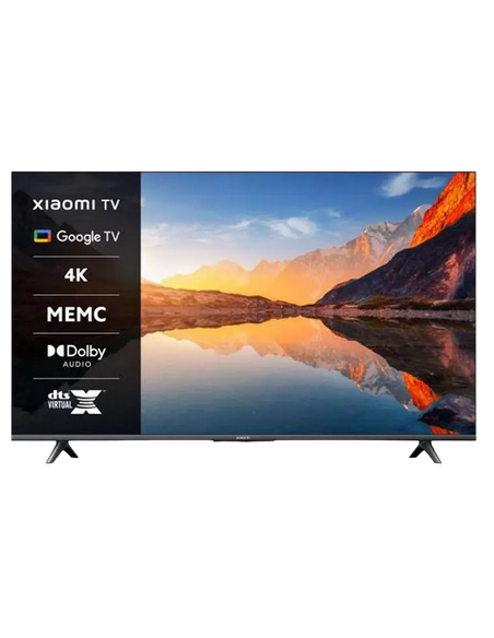 50" LED SMART Телевизор Xiaomi ELA5489EU, 3840x2160 4K UHD, Google TV, Чёрный