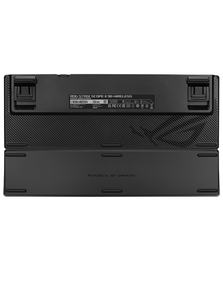 Tastatură ASUS ROG Strix Scope II 96, Cu fir / Fără fir, Negru