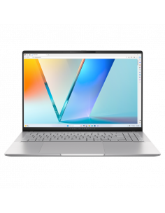 Laptop 16" ASUS Vivobook S 16 OLED M5606WA, Cool Silver, AMD Ryzen AI 9 365, 24GB/1024GB, Fără SO