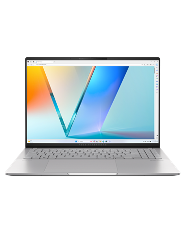 Ноутбук 16" ASUS Vivobook S 16 OLED M5606WA, Cool Silver, AMD Ryzen AI 9 365, 24Гб/1024Гб, Без ОС