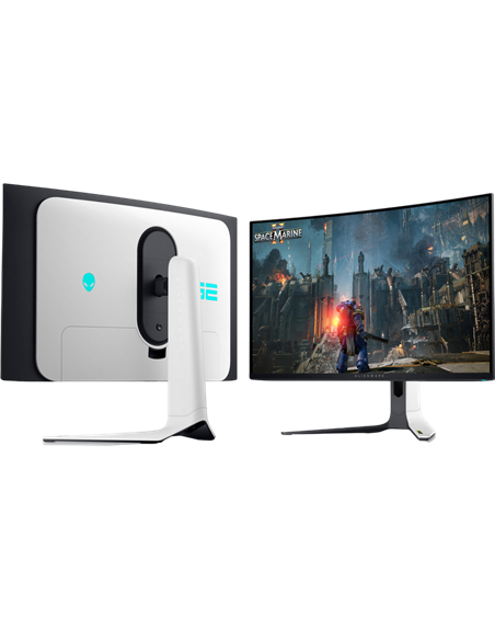 32" Игровой монитор DELL AW3225QF, QD OLED 3840x2160 4K UHD, Черный | Белый