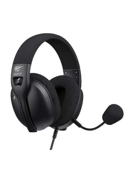 Игровая Гарнитура Havit Fuxi-H5d, Проводной аналоговый, Чёрный