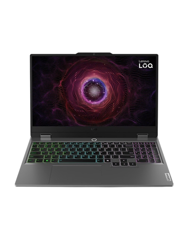 Laptop Gaming 15,6" Lenovo LOQ 15ARP9, Luna Grey, AMD Ryzen 7 7435HS, 24GB/1024GB, Fără SO