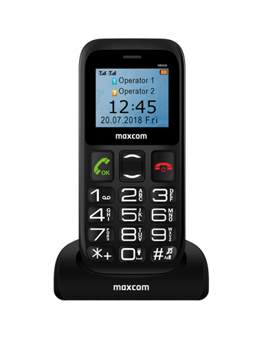 Telefon mobil MaxCom MM426, Negru