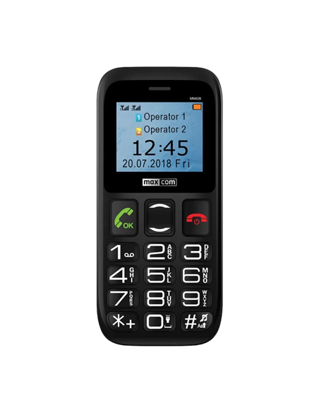 Мобильный телефон MaxCom MM426, Чёрный