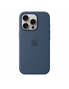 Чехол Apple iPhone 16 Pro Silicone Case with MagSafe, Denim