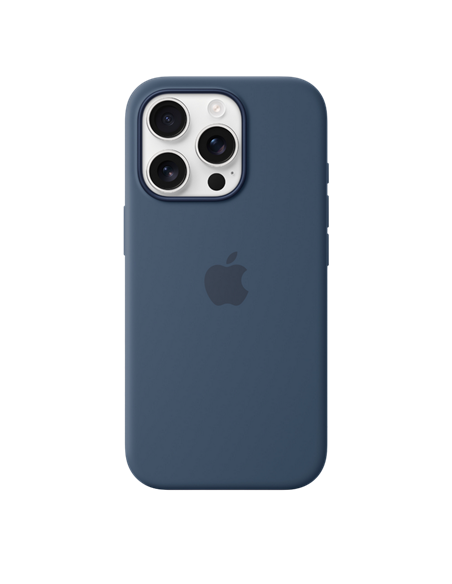 Чехол Apple iPhone 16 Pro Silicone Case with MagSafe, Denim