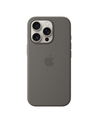 Чехол Apple iPhone 16 Pro Silicone Case with MagSafe, Stone Gray