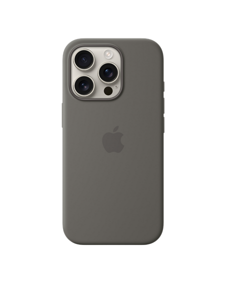 Чехол Apple iPhone 16 Pro Silicone Case with MagSafe, Stone Gray