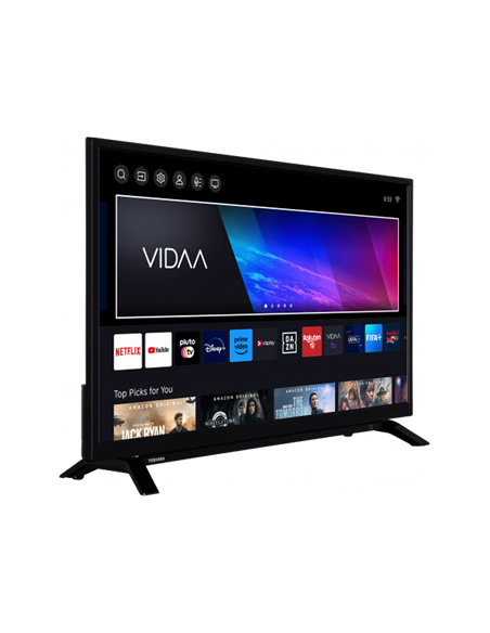 32" LED SMART Телевизор Toshiba 32LV2463DG, 1920x1080 FHD, VIDAA U OS, Чёрный 32" LED SMART Телевизор Toshiba 32LV2463DG, 1920x1080 FHD, VIDAA U OS, Чёрный
