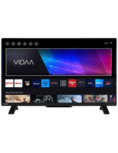 32" LED SMART Телевизор Toshiba 32WV2463DG, 1366x768 HD, VIDAA U OS, Чёрный