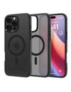 Husă Spigen iPhone 16 Pro Ultra Hybrid Mag, Frost Black