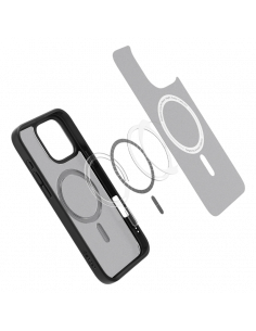 Husă Spigen iPhone 16 Pro Ultra Hybrid Mag, Frost Black 2