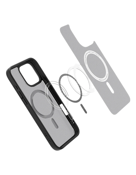 Чехол Spigen iPhone 16 Pro Ultra Hybrid Mag, Frost Black Чехол Spigen iPhone 16 Pro Ultra Hybrid Mag, Frost Black