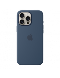 Чехол Apple iPhone 16 Pro Max Silicone Case with MagSafe, Denim 2