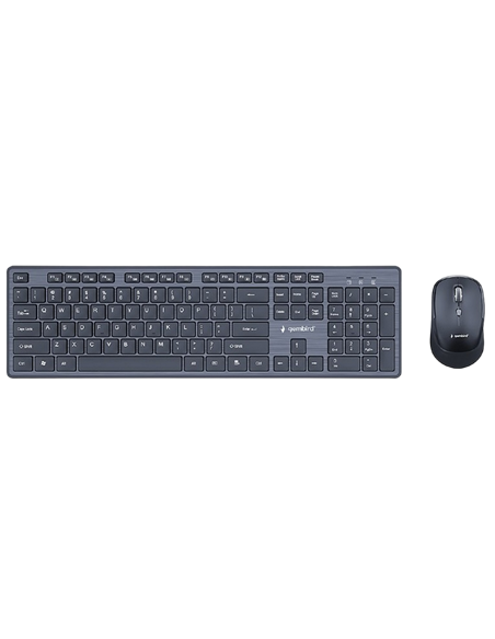 Set Tastatură + Mouse Gembird KBS-WCH-04-RU, Fără fir, Negru