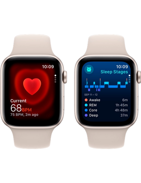 Умные часы Apple Watch SE 2, 44мм, Starlight