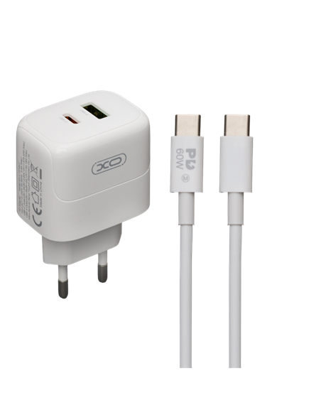 Încărcător XO L137, 20W, Alb
