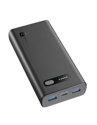 Портативное зарядное устройство Cellularline Fast PD 20Вт, 20000мА·ч, Чёрный