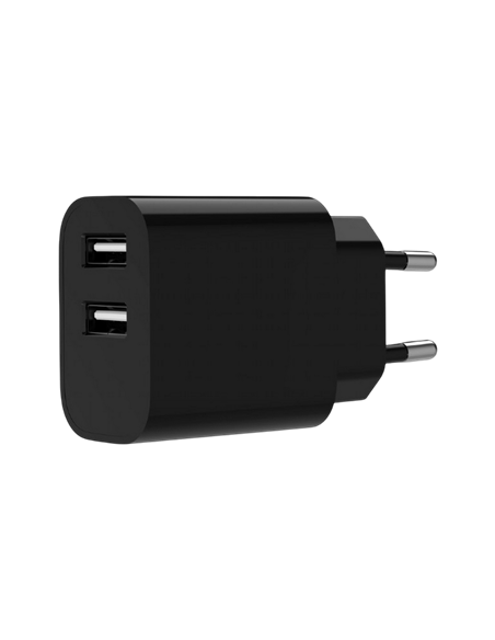 Зарядное устройство Gembird 2-port universal USB, Чёрный