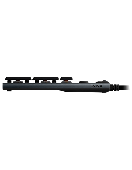 Tastatură Logitech G915 X, Cu fir, Negru