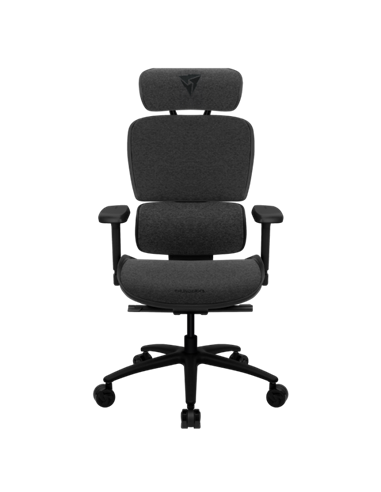 Офисное кресло ThunderX3 XTC Loft, Вентилируемая Cетка, Искусственная Кожа, Темно-серый