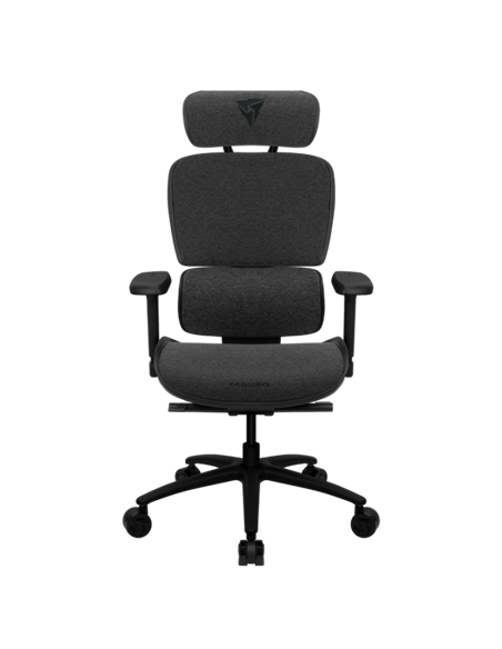 Офисное кресло ThunderX3 XTC Loft, Вентилируемая Cетка, Искусственная Кожа, Темно-серый