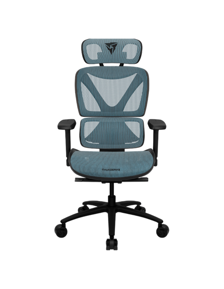Scaun de birou ThunderX3 XTC Chroma, Plasă Respirabilă, PU Piele, Albastru | Negru