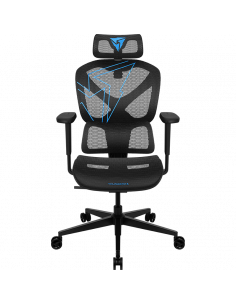 Офисное кресло ThunderX3 YTC, Вентилируемая Сетка, Racer Черный | Синий