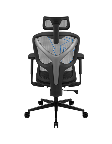 Офисное кресло ThunderX3 YTC, Вентилируемая Сетка, Racer Черный | Синий