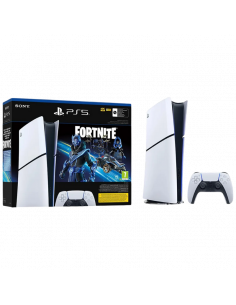 Игровая консоль SONY PlayStation 5 Slim Digital Edition 1TB + Fortnite, Белый