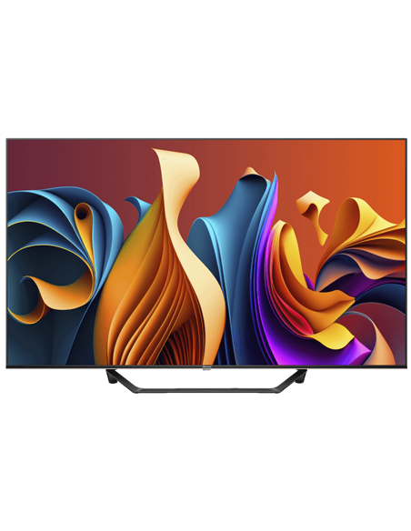 55" QLED SMART Телевизор Hisense 55A7NQ, 3840x2160 4K UHD, VIDAA U OS, Чёрный