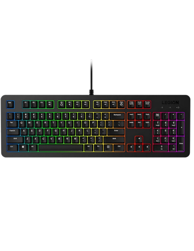 Tastatură Lenovo K310, Cu fir, Negru