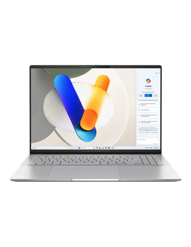 Ноутбук 16" ASUS Vivobook S 16 OLED M5606KA, Cool Silver, AMD Ryzen AI 7 350, 24Гб/1024Гб, Без ОС