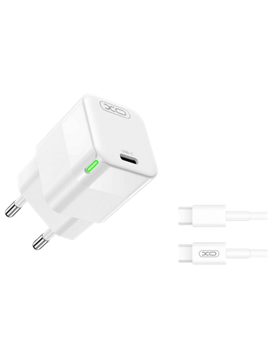 Încărcător XO CE06, 30W, Alb