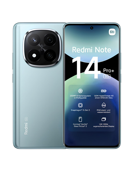 Смартфон Xiaomi Redmi Note 14 Pro+, 12Гб/512Гб, Frost Blue