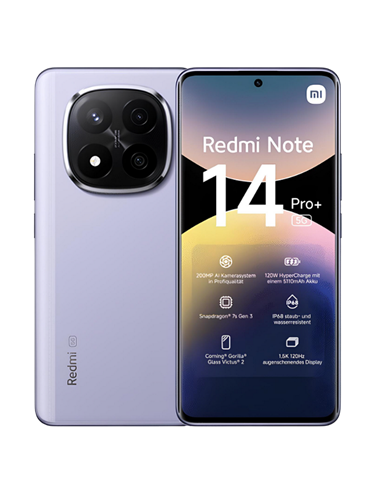 Smartphone Xiaomi Redmi Note 14 Pro+, 12GB/512GB, Lavender Purple