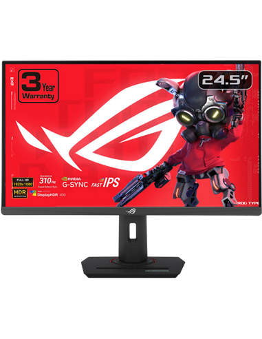 24,5" Игровой монитор ASUS XG259CMS, IPS 1920x1080 FHD, Чёрный