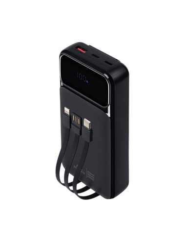 Acumulator extern Rivacase VA2221, 20000mAh, Negru