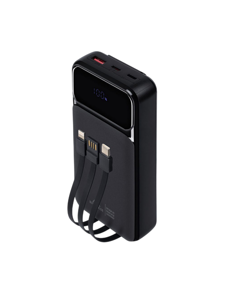 Acumulator extern Rivacase VA2221, 20000mAh, Negru