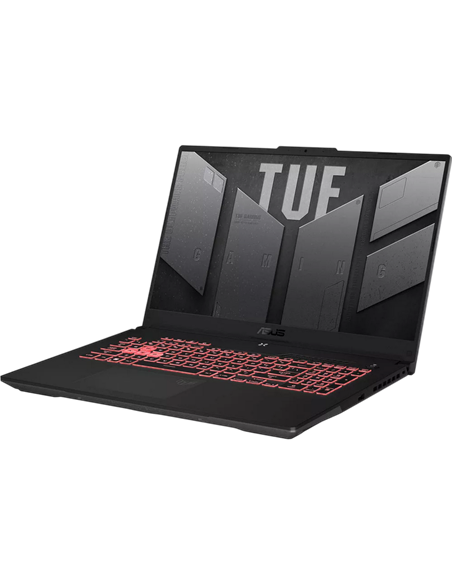 Игровой ноутбук 17,3" ASUS TUF Gaming A17 FA707NVR, Mecha Gray, AMD Ryzen 7 7435HS, 16Гб/1024Гб, Без ОС Игровой ноутбук 17,3" ASUS TUF Gaming A17 FA707NVR, Mecha Gray, AMD Ryzen 7 7435HS, 16Гб/1024Гб, Без ОС