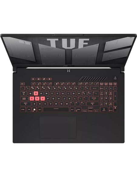 Laptop Gaming 17,3" ASUS TUF Gaming A17 FA707NVR, Mecha Gray, AMD Ryzen 7 7435HS, 16GB/1024GB, Fără SO Laptop Gaming 17,3" ASUS TUF Gaming A17 FA707NVR, Mecha Gray, AMD Ryzen 7 7435HS, 16GB/1024GB, Fără SO